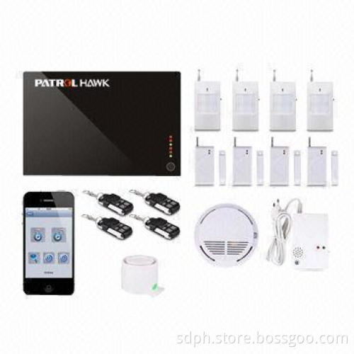 Hot-Selling iOS Remote Control GSM Wireless Alarm For Home With Easy Operate